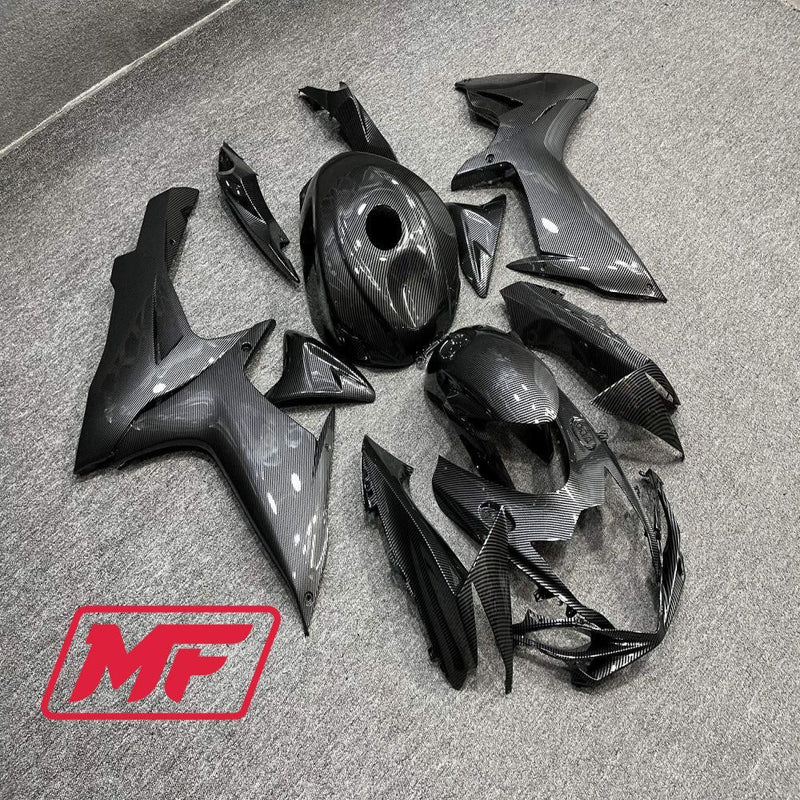 Load image into Gallery viewer, Monster Fairings Full Kit Suzuki GSXR600-750 11-22 Carbon Fiber Style + Windshield + Gas Tank Cover

