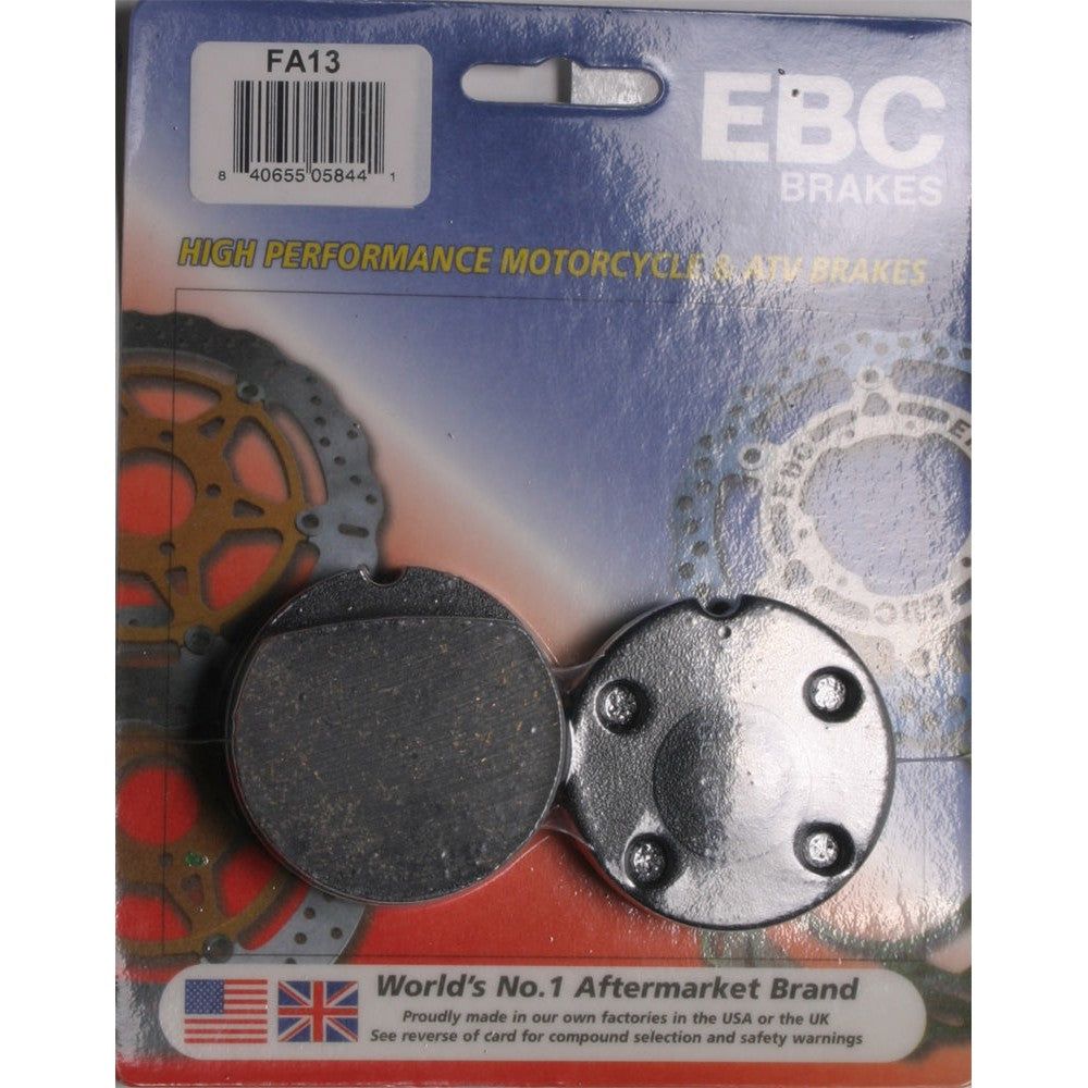 EBC 1 Pair Premium SFA Organic OE Replacement Brake Pads MPN FA13