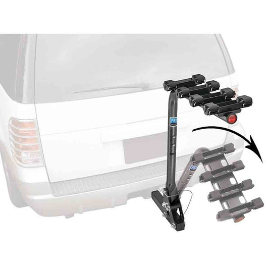 Eclipse Trailer Hitch Bike Carrier, 4-Bike, 2 Inch Receiver