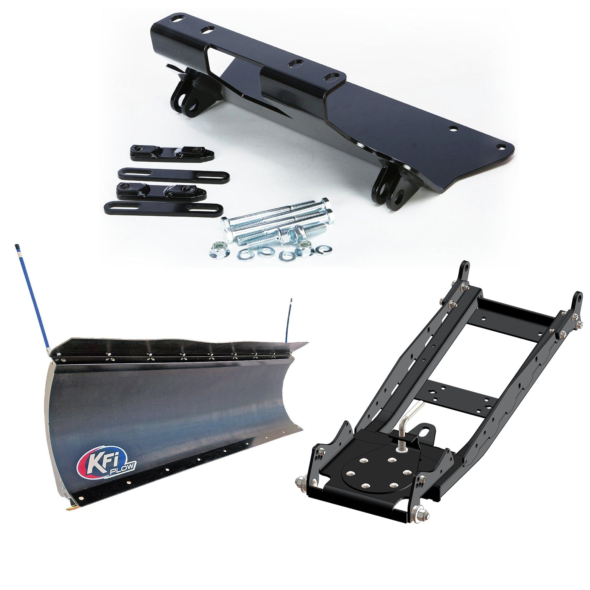 KFI UTV Snow Plow Kit For Yamaha Rhino 660 YXR660FA 4x4 2003-2007