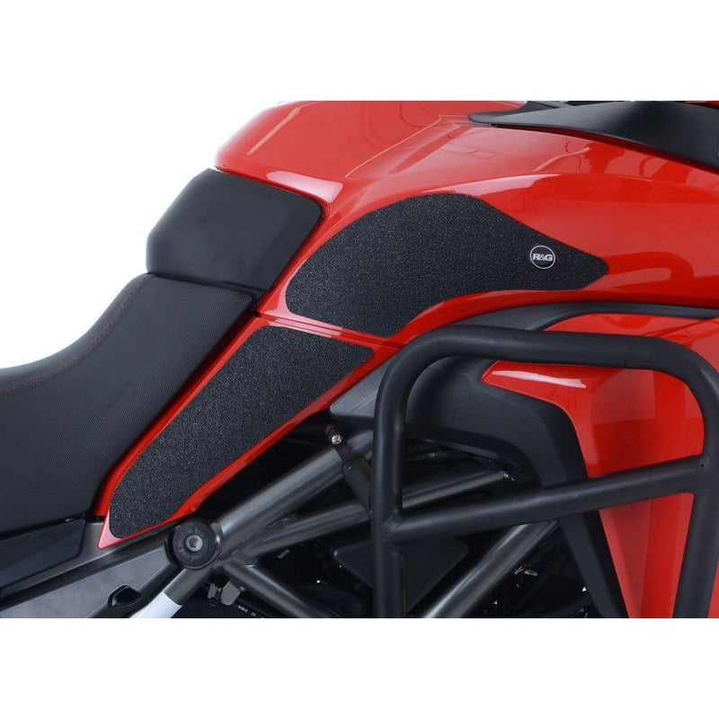 Load image into Gallery viewer, R&amp;G Racing Clear Tank Traction Grips For 2017-2021 Ducati Multistrada 950
