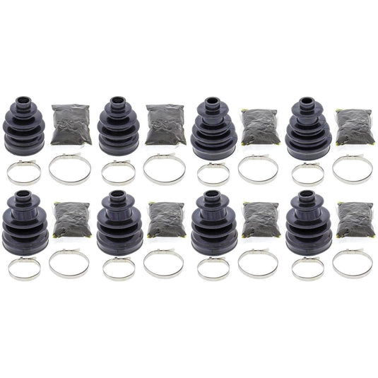 Compl Front & Rear Inner & Outer CV Boot Rep Kit Outlander MAX 500 XT 4X4 13-14