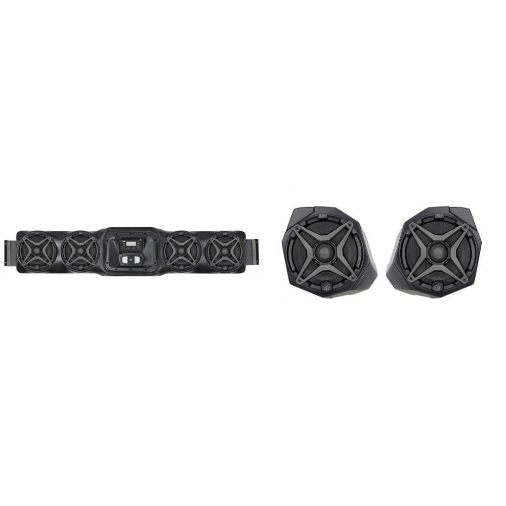 SSV Works Overhead Weatherproof Sound Bar With Front 6.5