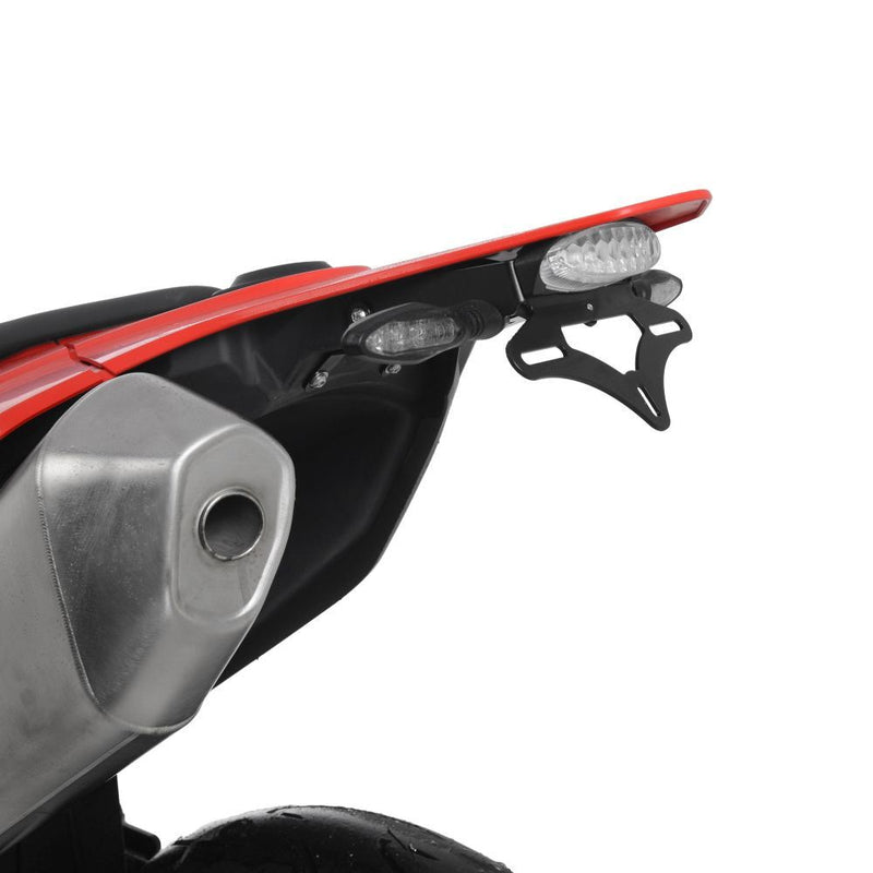 Load image into Gallery viewer, R&amp;G Racing Black Tail Tidy License Plate Holder LP0266BK
