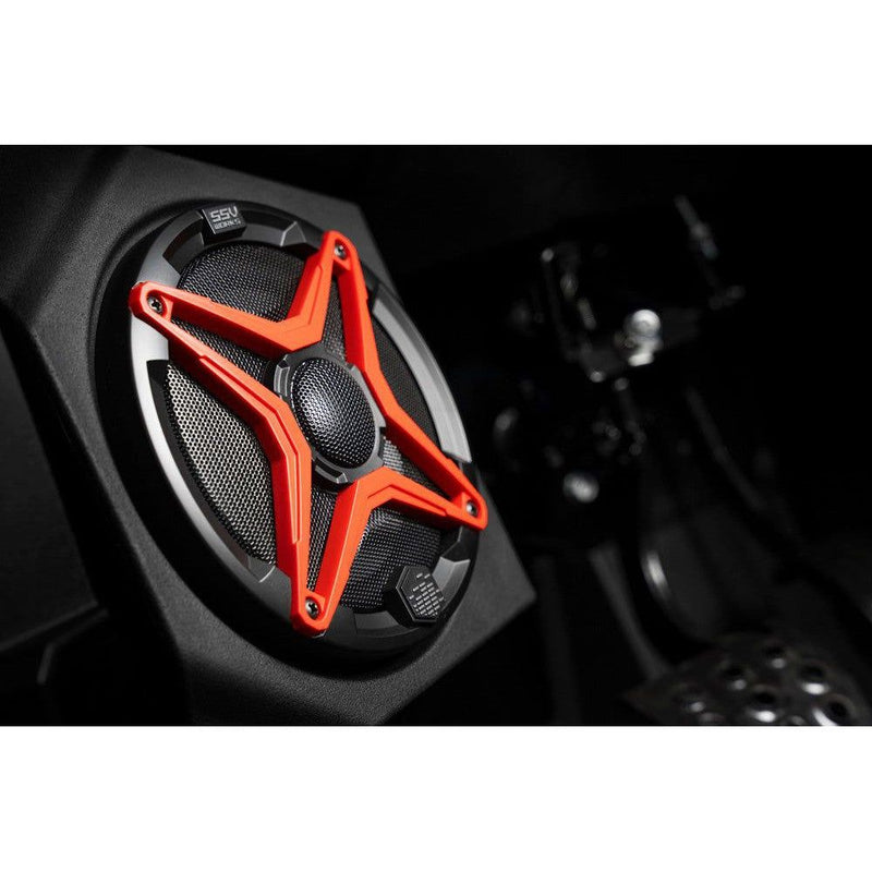 Load image into Gallery viewer, SSV Works Front Kick 6.5&quot; Unloaded Speaker Pods For Kawasaki KRF1000 2020-2022
