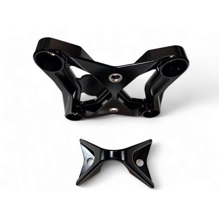 Load image into Gallery viewer, Elektric Offroad Black Radius Rod Plate With Tow Hook For Can-Am Maverick X3 2017-2021
