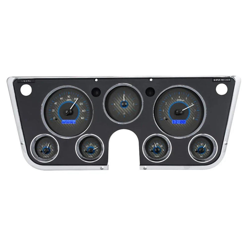Load image into Gallery viewer, Dakota Digital 1967-1972 Chevrolet VHX Gauge Kit with Analog Clock VHX-67C-PA

