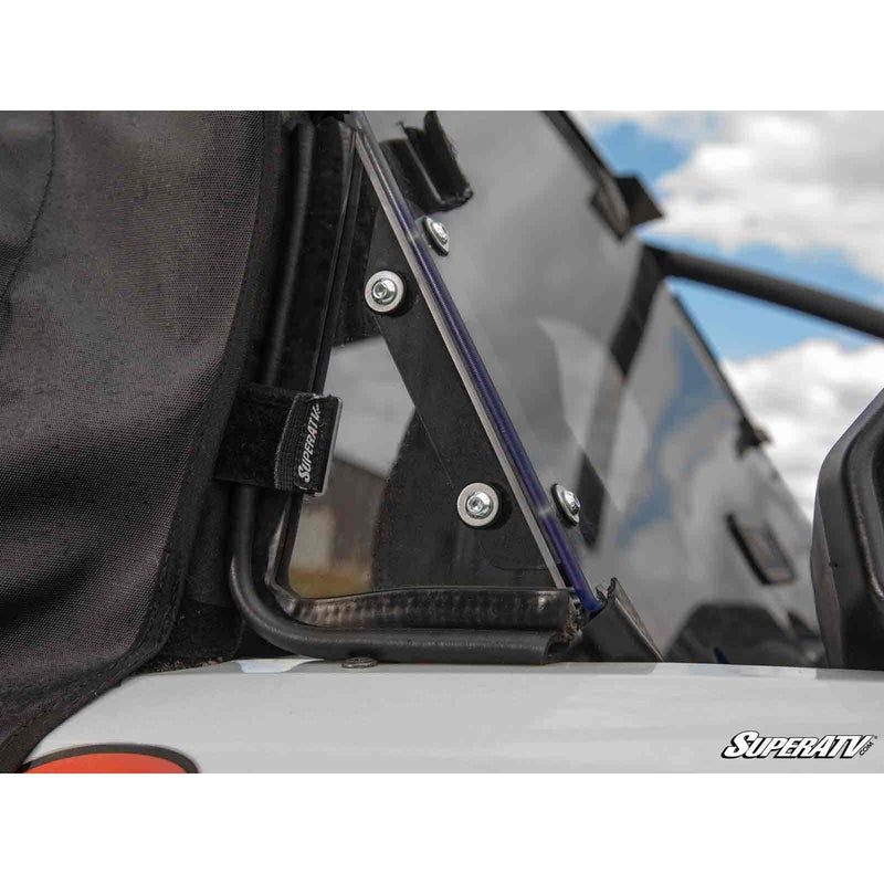 Load image into Gallery viewer, SuperATV Kawasaki Teryx KRX 1000 Rear Vented Windshield RWS-K-KRX-V-76
