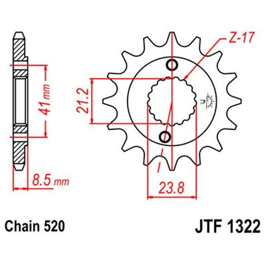 Front & Rear Steel Sprocket Kit for ATV/UTV HONDA TRX400EX FourTrax 1999-2000