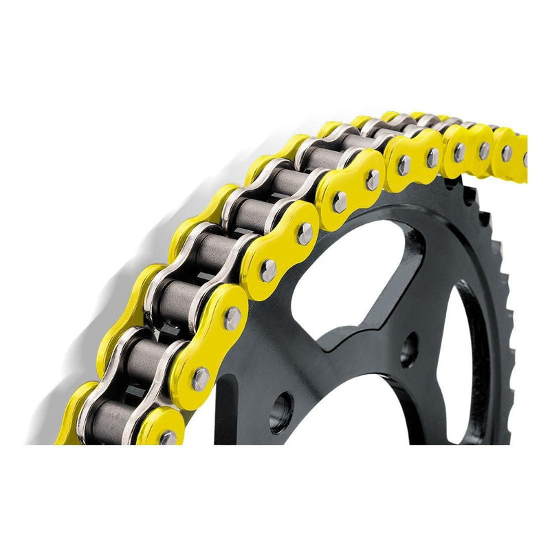 Load image into Gallery viewer, 525 BMXR Chain Yellow, Front &amp; Rear Sprocket Kit for HONDA VT600C 1989-2007

