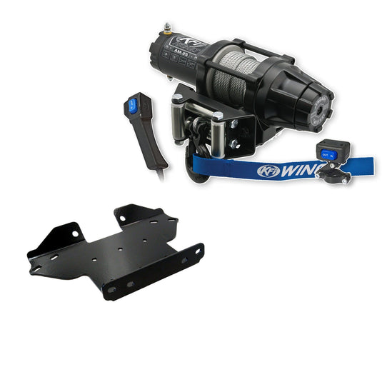 KFI Winch Kit For Kawasaki 650 Brute Force 4x4i 2006-2014
