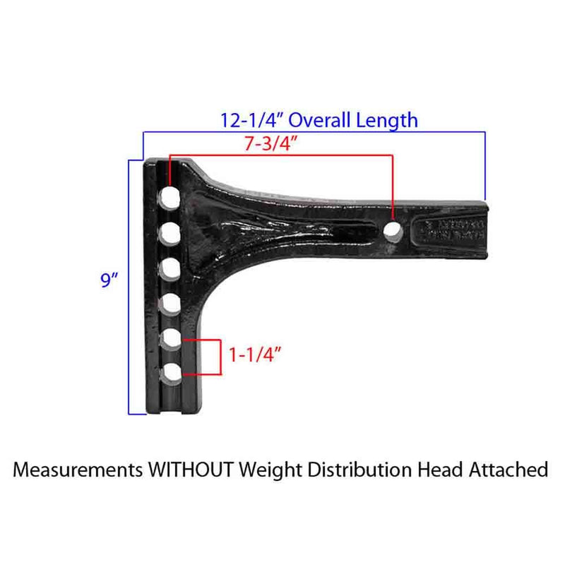 Load image into Gallery viewer, 2 Inch Adjustable Hitch Bar
