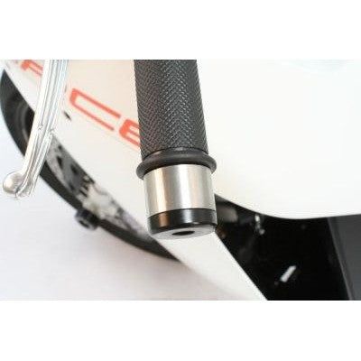 Load image into Gallery viewer, R&amp;G Racing Black Bar End Sliders For 2011-2012 KTM RC8
