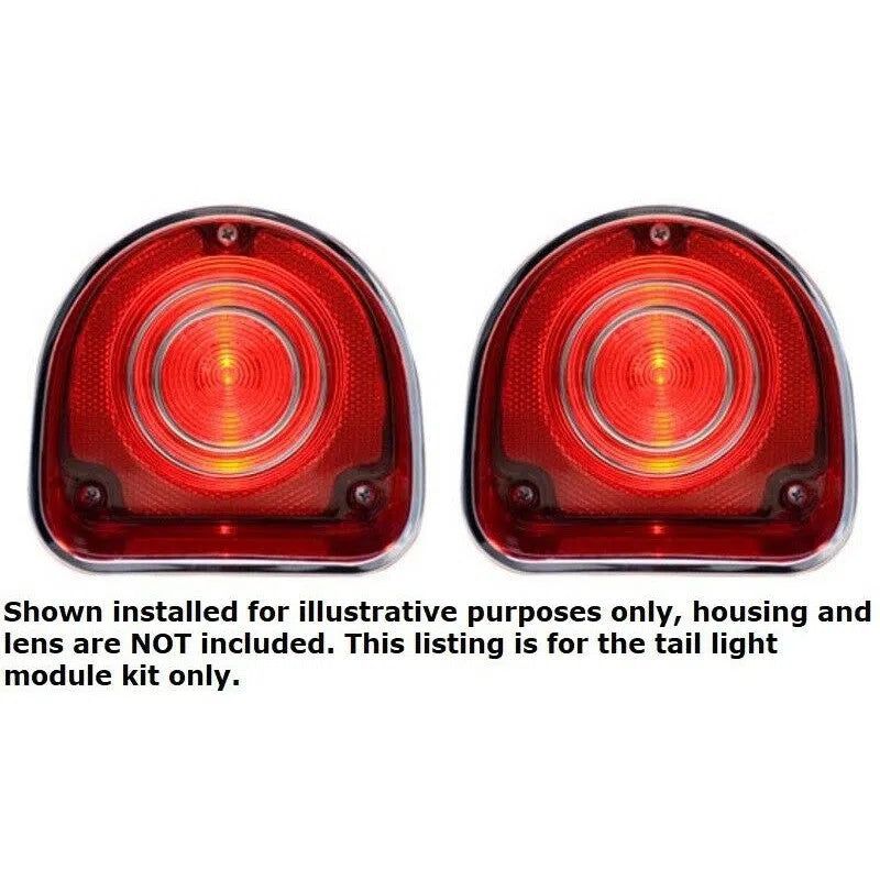 Load image into Gallery viewer, Dakota Digital 68 Chevy Impala Caprice LED Replacement Tail Lights Kit LAT-NR251
