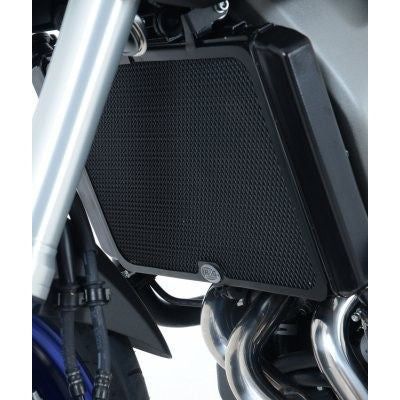 R&G Racing Black Aluminum Radiator Guard For 2014-2015 Yamaha FZ09