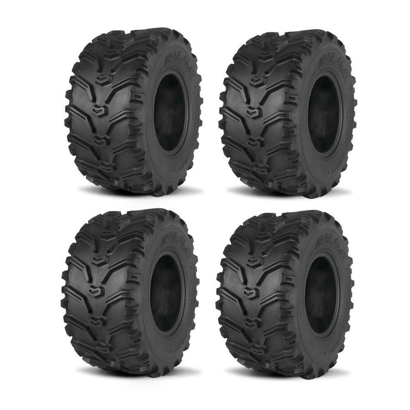 Load image into Gallery viewer, Kenda Set of Two K299 Bear Claw Tires (6 Ply) [23x7-10] And Two (6 Ply) [24x11-10] Tires
