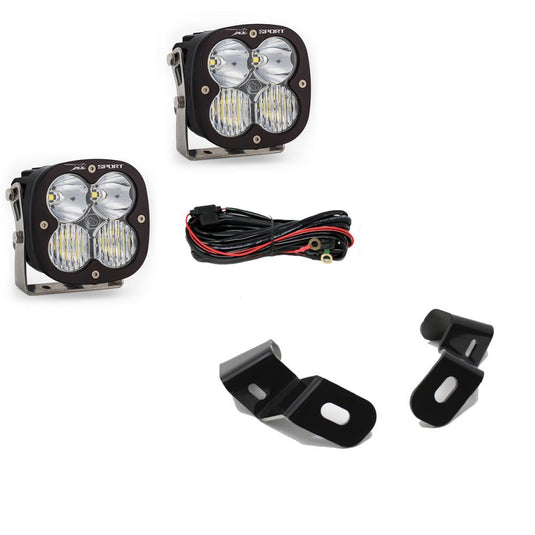 Baja Designs A-Pillar Light Kit Pair XL Sport Series Driving/Combo Pattern Clear Lens 448036