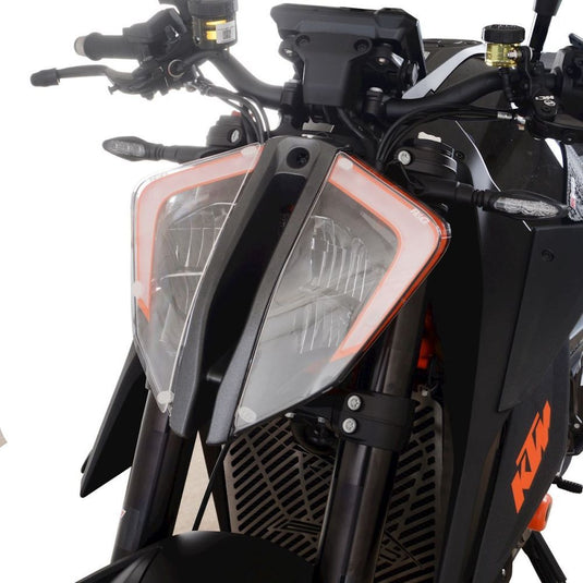R&G Racing Clear Acrylic Headlight Shield For 2020-2023 KTM 1290 Super Duke R
