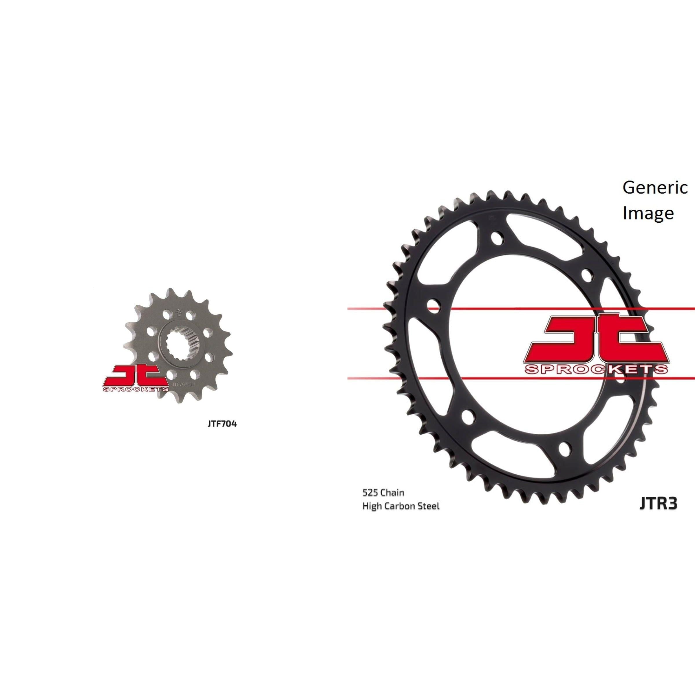 Front & Rear Sprocket Kit for Street BMW F700GS 2013-2016