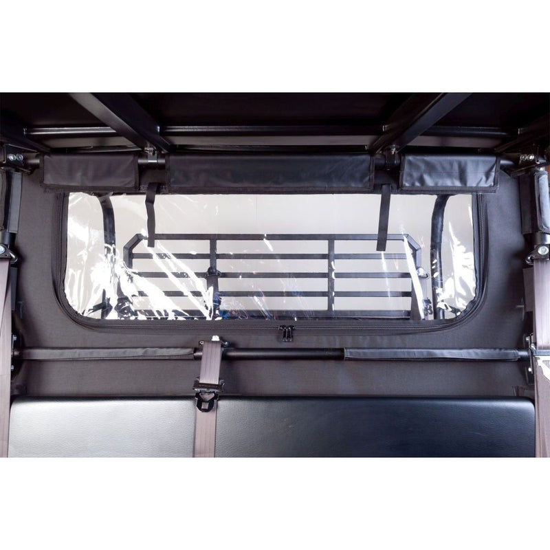 Load image into Gallery viewer, Seizmik Soft Rear Windshield &amp; Dust Panel For Kawasaki Mule Pro FX/FXT 50-04028

