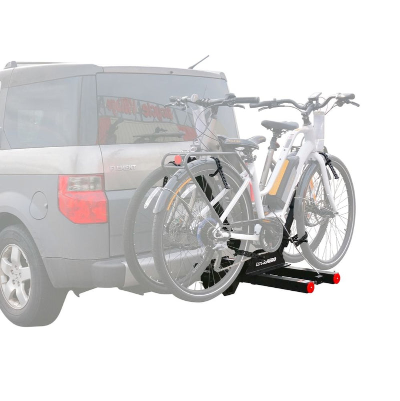 Load image into Gallery viewer, Let&#39;s Go Aero V-Lectric FAT PRO Two Fat Tire eBike Carrier fits 2&quot; Receiver Hitch (B00390)
