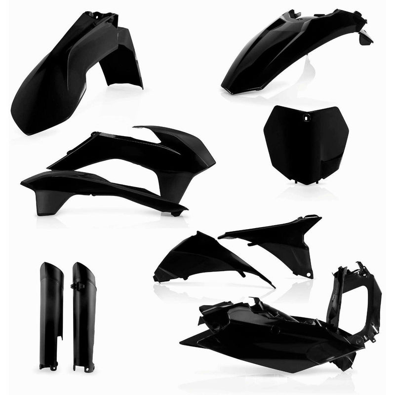 Load image into Gallery viewer, Acerbis Black Full Plastic Kit for KTM - 2314330001
