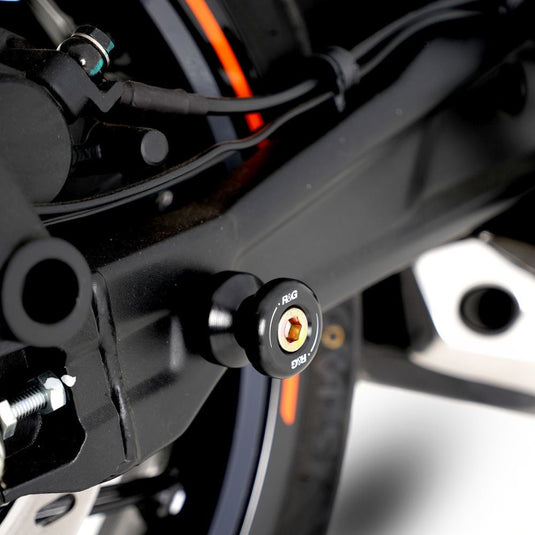 R&G Racing Black Cotton Reels For 2021-2024 CF-Moto 300NK