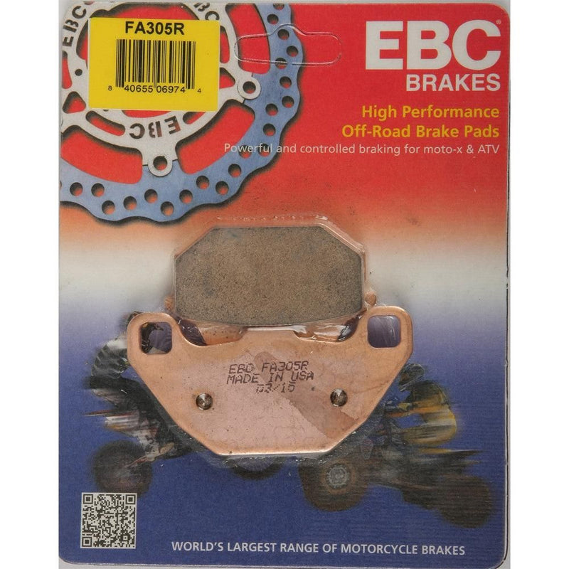 Load image into Gallery viewer, EBC 1 Pair Sintered R Series Heavy-Duty Brake Pads MPN FA305R
