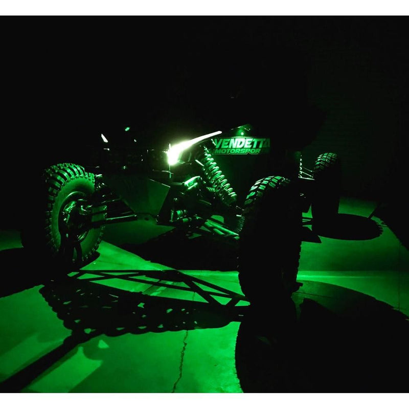 Load image into Gallery viewer, Baja Designs LED Dome Light Each With Switch Green Lens Universal 398056

