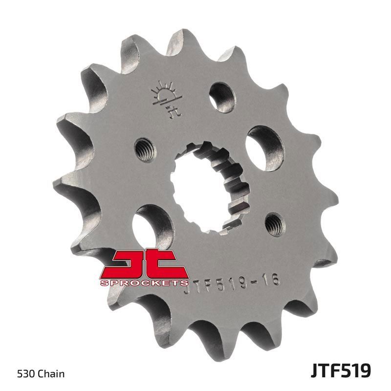 Load image into Gallery viewer, JT Sprockets Front Steel Sprocket 15 Tooth 15T 530 Chain JTF519.15
