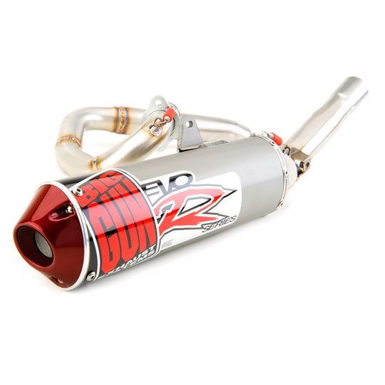 Load image into Gallery viewer, Big Gun EVO Race Stainless Steel Full Exhaust System With Red End Tip 09-4813
