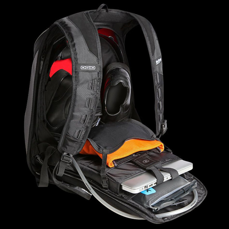 Load image into Gallery viewer, Ogio Mach S Stealth Black Motorcycle Backpack - 5919330OG
