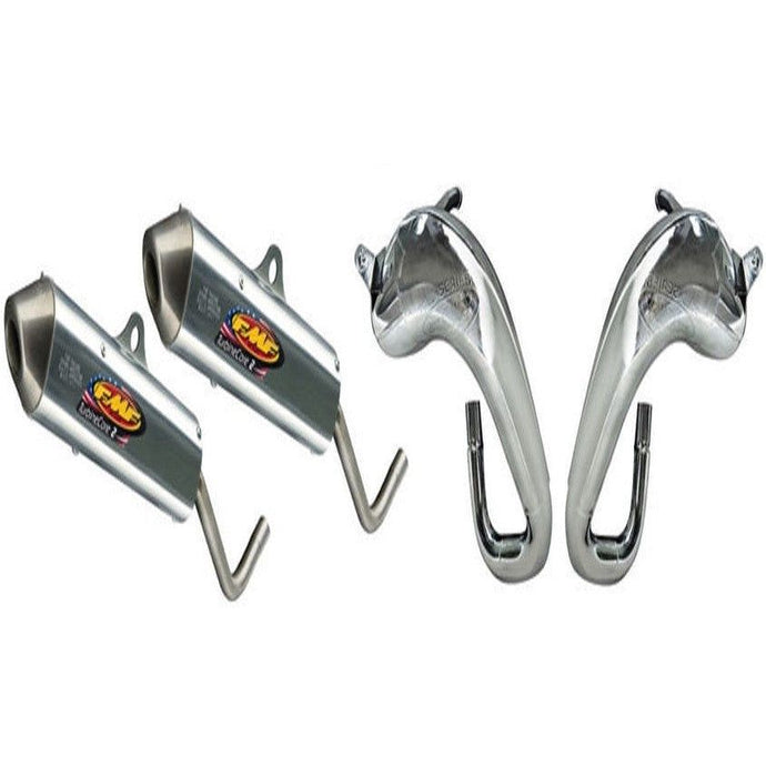 FMF FULL Fatty exhaust pipes & Turbinecore 2 silencers YAMAHA BANSHEE 350