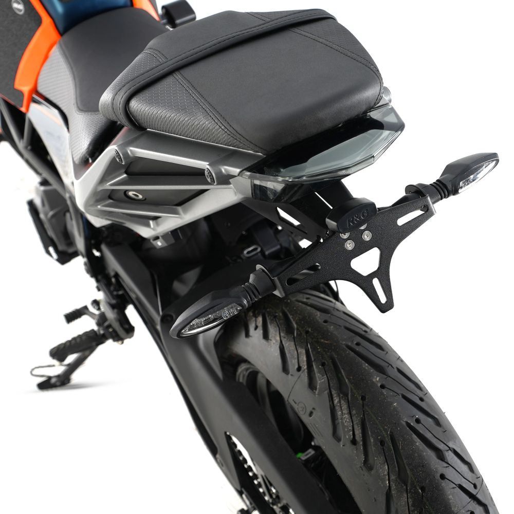 R&G Racing Black Tail Tidy License Plate Holder For 2024-2025 KTM 125 Duke