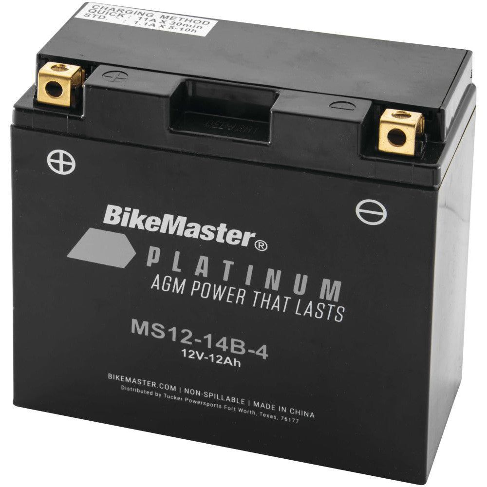 AGM 12V Platinum Battery For Yamaha XVS1100 V-Star Classic 1999-2010 Grey