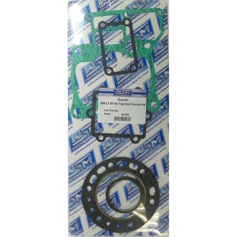 Load image into Gallery viewer, WSM Top End Gasket Kit For Suzuki 250 Quadracer 87-92 29-408
