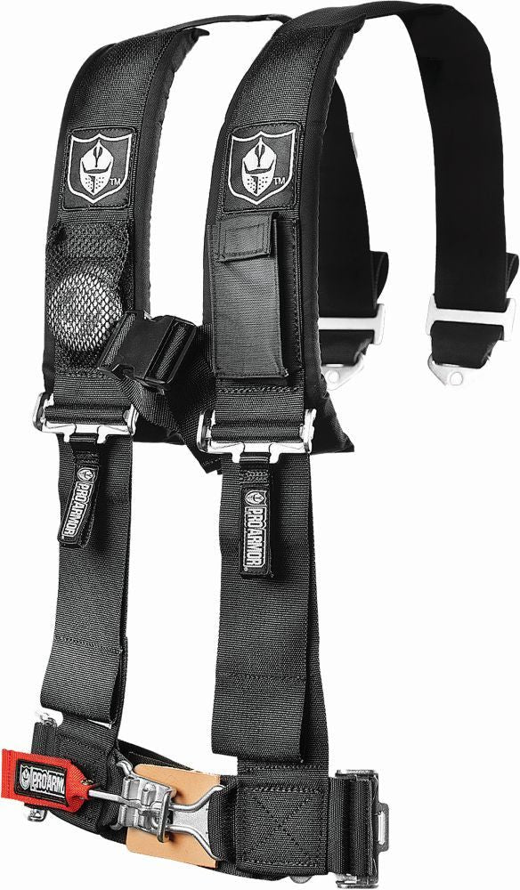 Load image into Gallery viewer, Pro Armor 4 Point Seat Harness 2&quot; Pad Black - A114220
