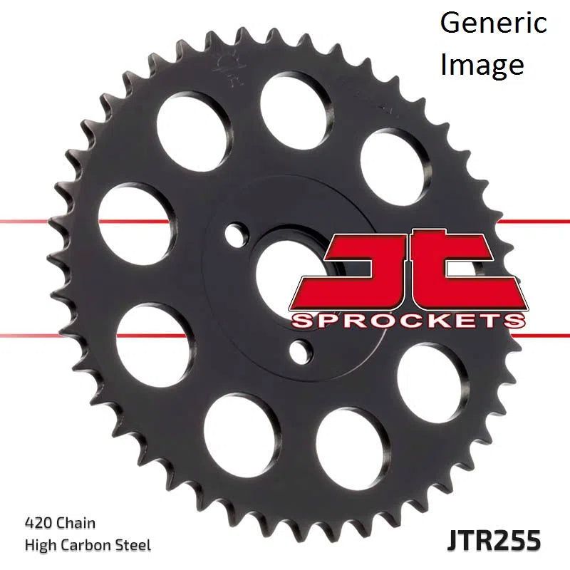 Load image into Gallery viewer, JT SPROCKETS Front and Rear Steel Sprocket Kit for OffRoad HONDA Z50R 1991-1999
