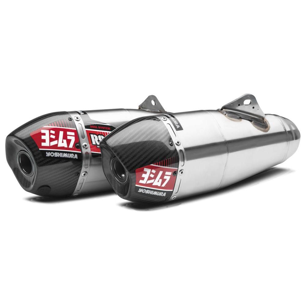 Yoshimura Offroad Signature Exhaust Slip-on RS-9T Stainless - 22843BR520