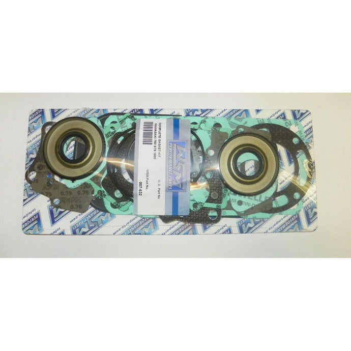 WSM Complete Gasket Kit For Kawasaki 750 STS 1995 007-632