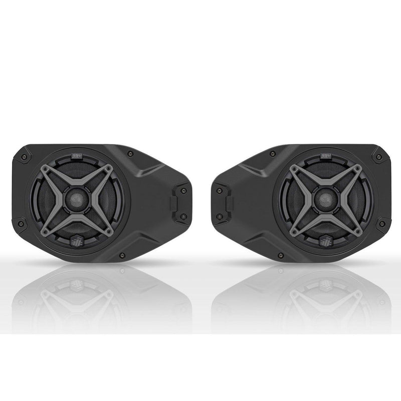 Load image into Gallery viewer, SSV Works Overhead 6.5&quot; Speaker Adapters With RCA Harness And AUX/USB Add-On
