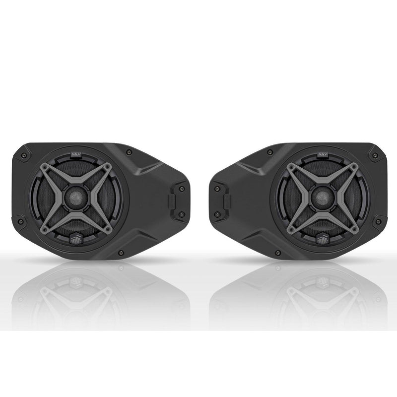 Load image into Gallery viewer, SSV Works Overhead 6.5" Speaker Adapters With RCA Harness And AUX/USB Add-On

