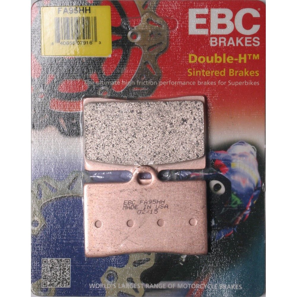 EBC 1 Pair Sintered HH Race Formula Brake Pads MPN FA95HH