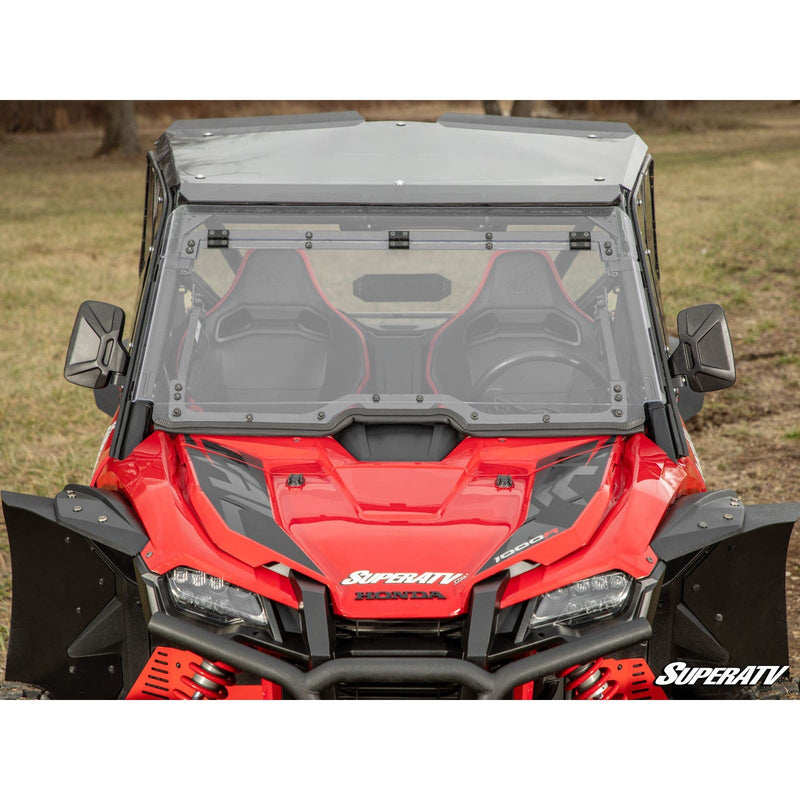 Load image into Gallery viewer, SuperATV Honda Talon 1000 MaxDrive Power Flip Windshield PFWS-H-TAL-70
