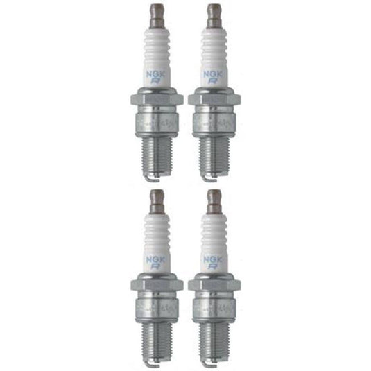 Set of 4 NGK Standard Spark Plugs for Yamaha ENTICER ET300 1984-1979 Eng 300cc
