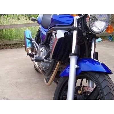 Load image into Gallery viewer, R&amp;G Racing Black Classic Style Crash Protectors For 1988-1992 Ohvale 160
