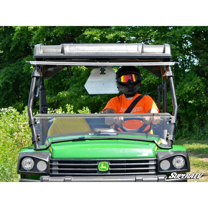 Load image into Gallery viewer, SuperATV John Deere Gator Scratch Resistant Flip Windshield FWS-JD-G-825-70
