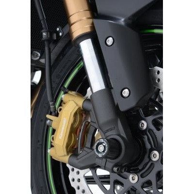 Load image into Gallery viewer, R&amp;G Racing Black Fork Protectors For 2014-2018 Kawasaki Z1000 ABS
