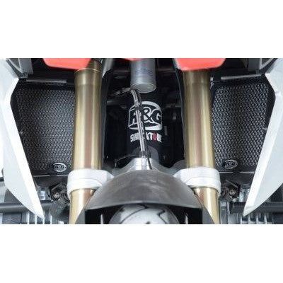 R&G Racing Black Aluminum Radiator Guard For 2014-2018 BMW R1200GS