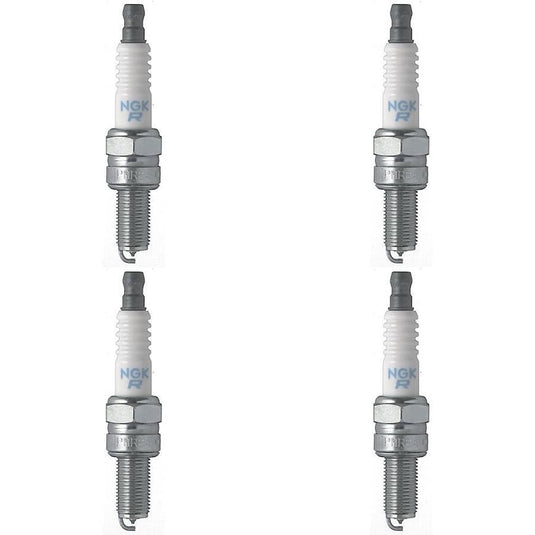 Set of 4 NGK Standard Spark Plugs for Yamaha ATTAK RXW10 2007-2006 Engine 1000cc